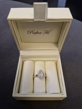 H Samuel Perfect Fit Engagement Ring Size J Brand New