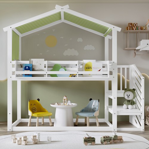Bunk bed house cabin - house,