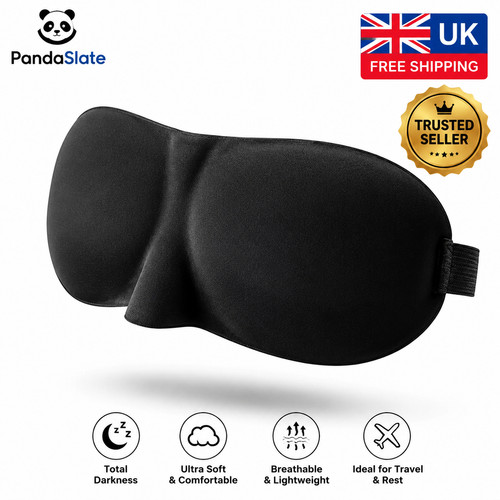 Soft padded sleep mask eye - soft, 3d