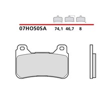 BREMBO KIT PASTIGLIE FRENO ANT. MONTA SU HONDA CBR RR 1000 06-07-07HO50SA