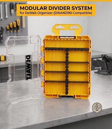 Custom dividers for dewalt - dividers,