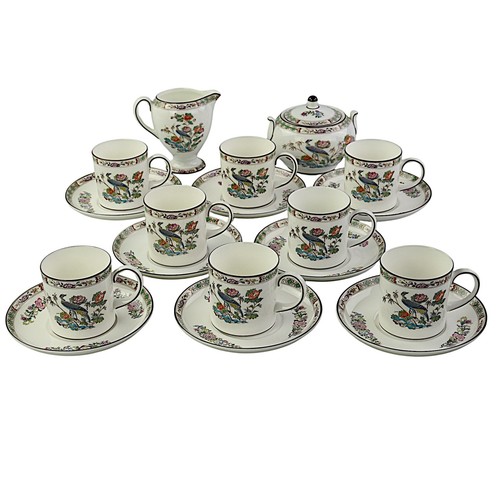 Wedgwood kutani crane - kutani, crane,