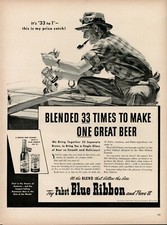 1940 Beer Brewery Pabst Blue