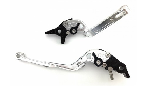 Silver foldable flip brake - up,