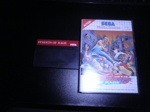 Master system streets of - system,