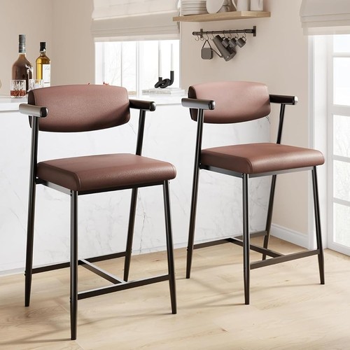 Set bar stools leather - set,