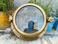 16" Antique Porthole Window -