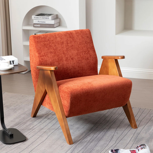 Mid century modern chenille - modern,