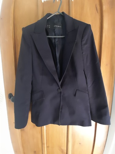Zara navy blazer beautiful - zara,