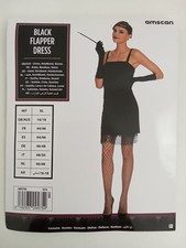 Fancy Dress Black Flapper
