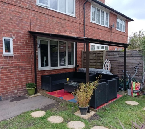 Small garden pergola - small,