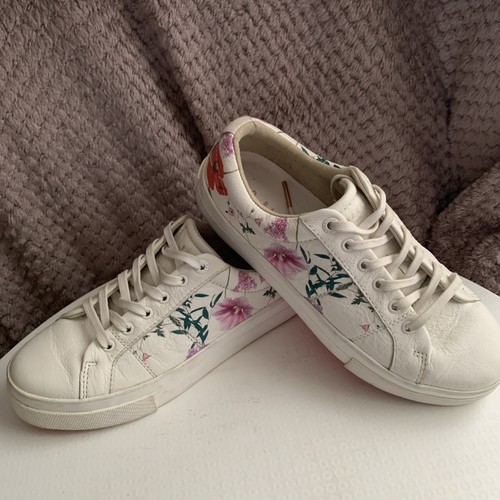 Ted baker white floral - ted, leather