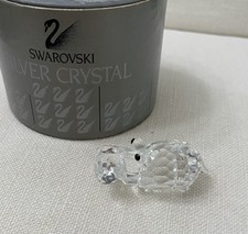 Vintage Swarovski Crystal African Wildlife Small  Hippopotamus 7626 NR 055000