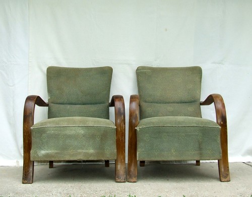 Pair art deco - of,
