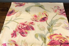 ONE HANDMADE CUSHION COVER IN ASHLEY WILDE GOSFORD CRANBERRY RED