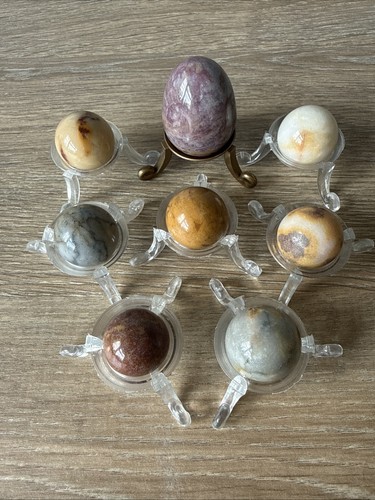 Polished marble onyx crystal - polished,