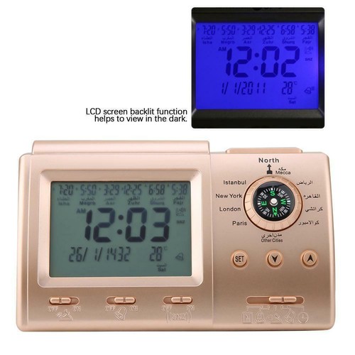 Azan adhan clock - clock, islamic