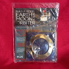 EAGLEMOSS, BUILD A MODEL EARTH MOON & SUN ORBITER, MAGAZINE & PART......ISSUE 12