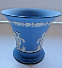 Wedgwood Blue Jasper 4 Seasons Posy Pot 1975