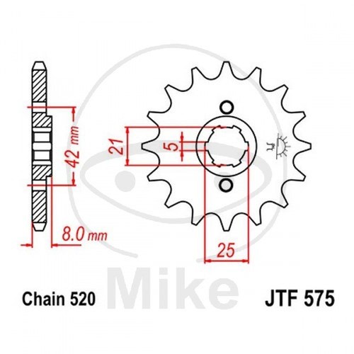 Sprocket z15 520 726 28 - sprocket,