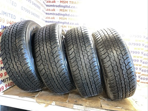 Toyota hilux set - 4, dunlop