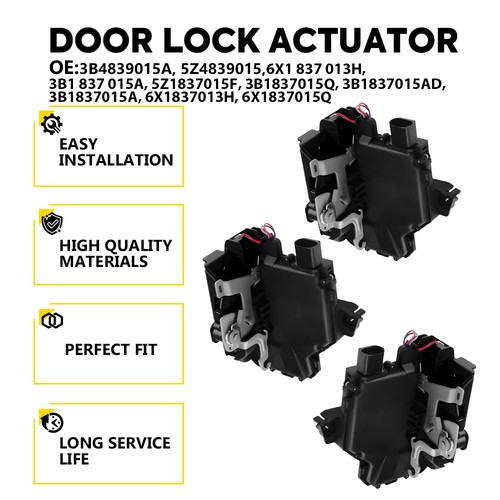Front rear door lock - lh, rh