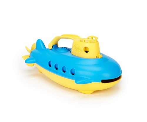 Green toys submarine yellow - toys,