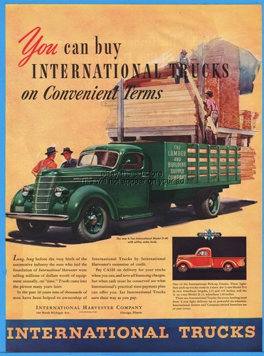 1938 international harvester - 1938,