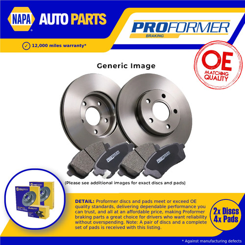 Vented brake discs and - brake, pads
