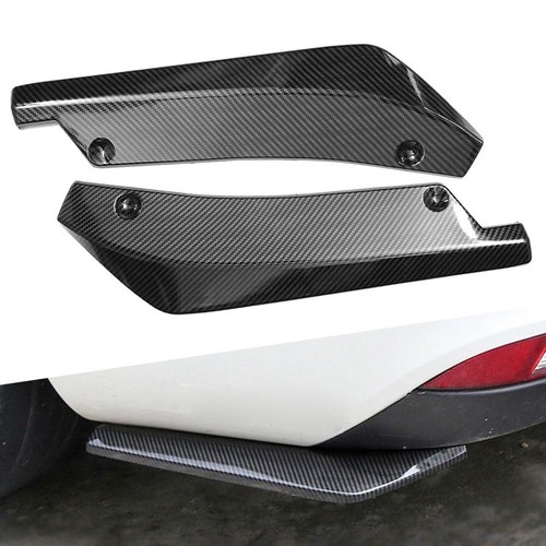 Carbon fiber rear bumper - 2x,