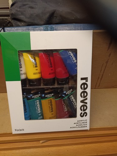 Reeves acrilic paints - acrilic, x