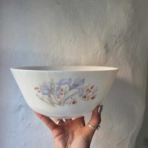 Pyrex blue iris - , mixing