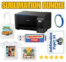 Sublimation printer Epson Eco-tank High Quality Sublimation Printer Bundle.