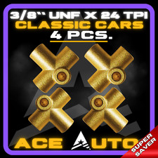 4X Classic Car 3 Way Brass