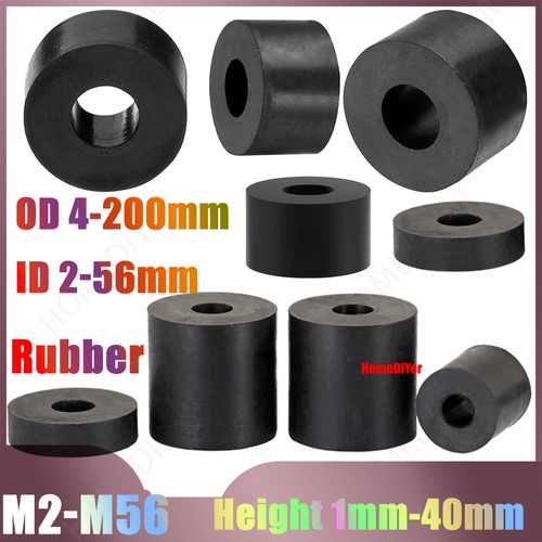 Round rubber spacer anti - round,