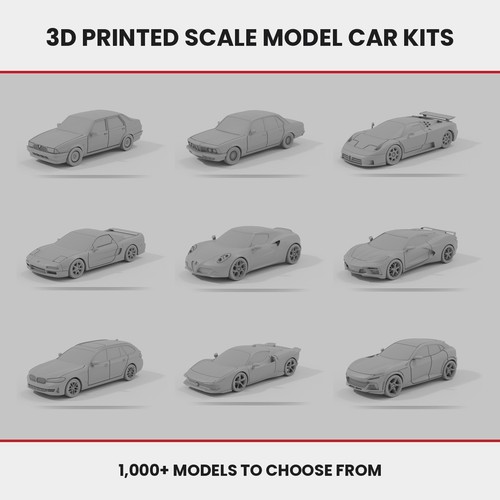 Resin printed scale model - 3d,