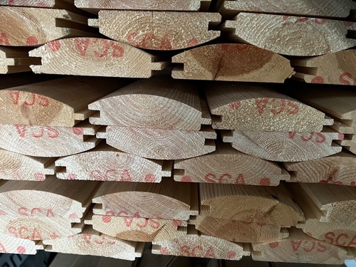 Premium grade loglap - loglap, cladding