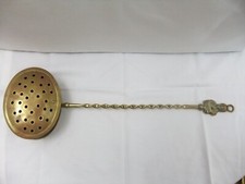 Antique Pierced Brass Chestnut