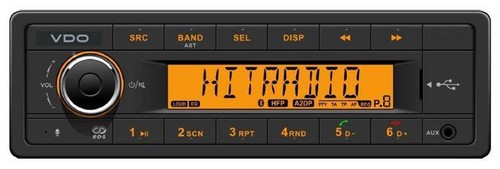 Vdo trw312ub mp3 car stereo - vdo,