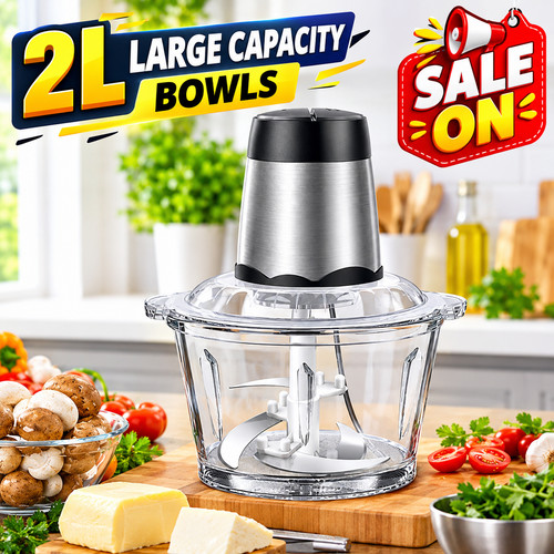 Electric chopper food - 2l,
