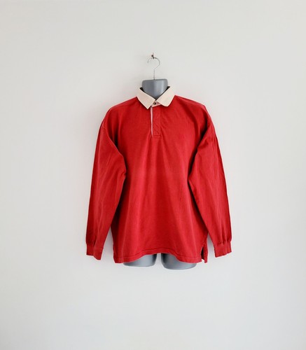 90s vintage loock plain red - vintage,