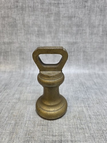 Antique vintage brass 4lb - antique, bell