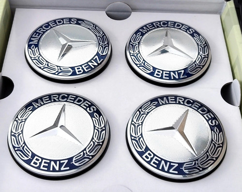 Mercedes benz blue silver - blue,