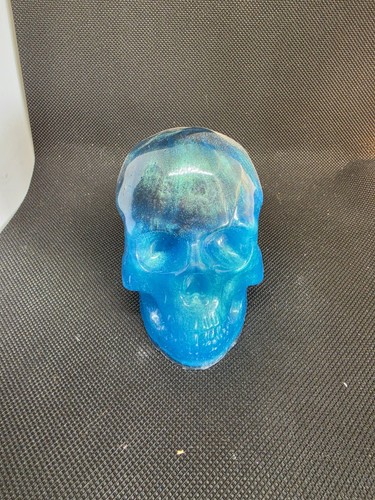 Handmade resin skull ocean - resin,