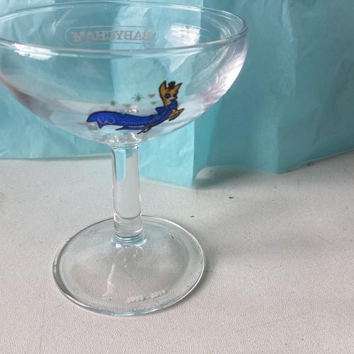 Vintage 1970 babycham glass - babycham,