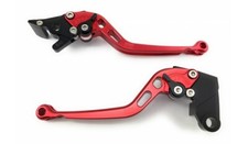 Red Long Brake Clutch levers