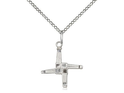 Brigid cross sterling - st,