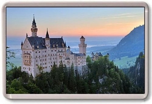 Fridge magnet neuschwanstein - magnet,