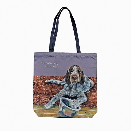 Italian spinone packable tote - spinone,