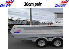 30cm Dell Quay Dory Boat Name Graphic